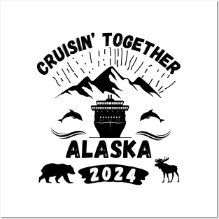 2024 Cruise Trip To Alaska Posters and Art